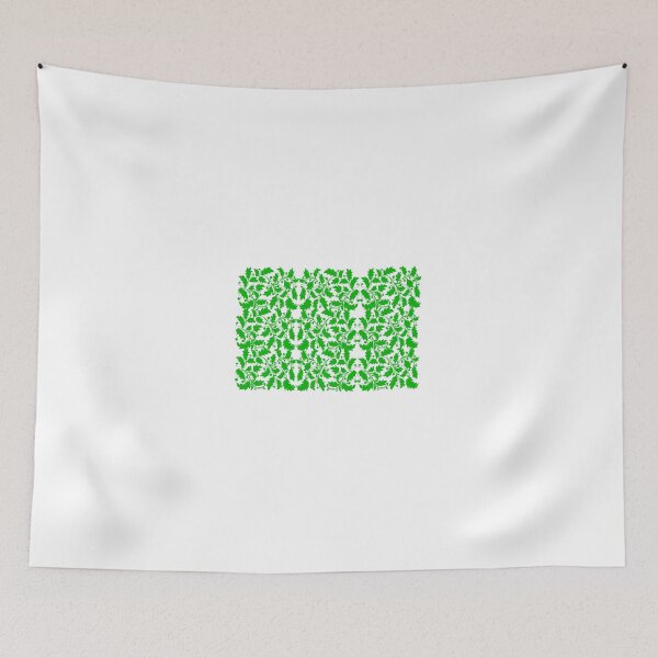 Item preview, GREEN FLORAL BANDANNA FACE MASK GIFT WHITE designed and sold by alaechamlal.