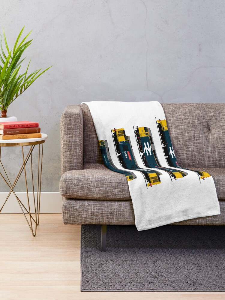 "BRITISH RAIL 1980's DIESEL Throw Blanket by CraigMatthews