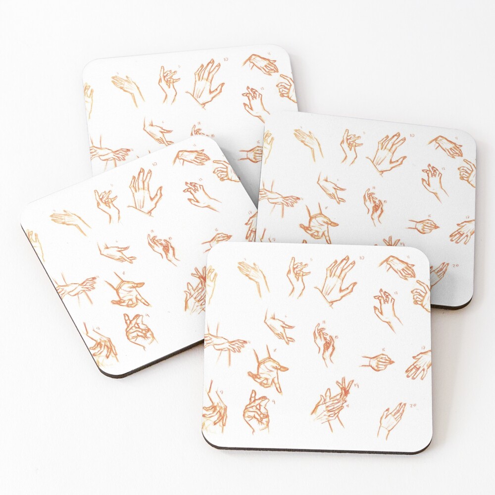 Item preview, Coasters (Set of 4) designed and sold by Rutabaga-Bug.