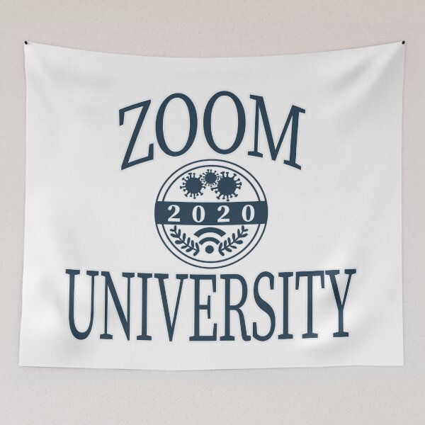 Item preview, Online 'zoom University' school graduate funny design designed and sold by missaesthetic.