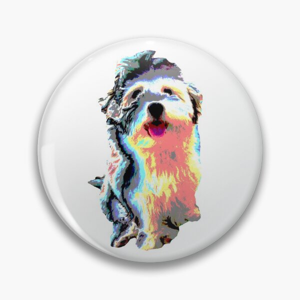 Item preview, cute dog, Havanese, Bolonka, Maltese, bitch, designed and sold by rhnaturestyles.