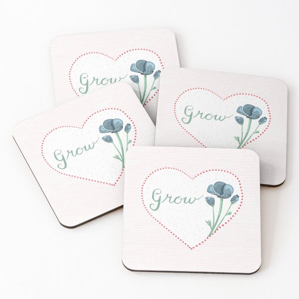 Item preview, Grow Love with Heart and Flowers designed and sold by Sheri42.
