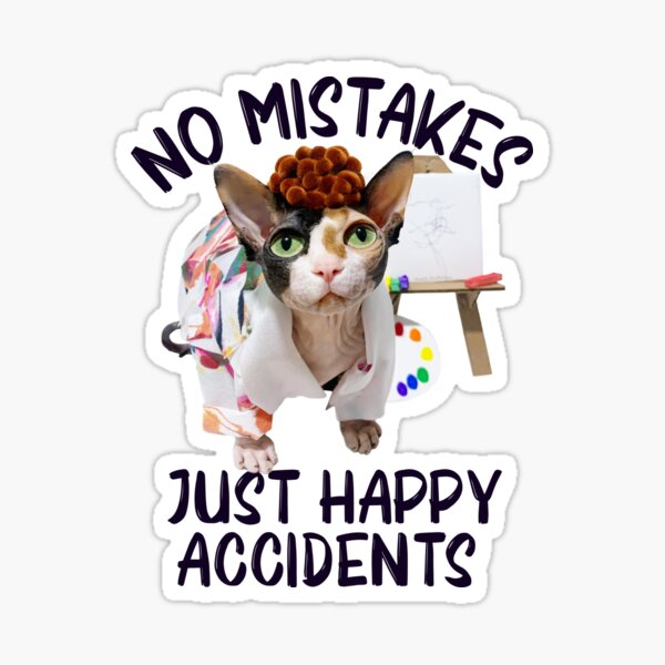 Vista previa del artículo con la obra «Fluffer Ross - creando felices accidentes con pasión», diseñado y vendido por HumomHandicraft.
