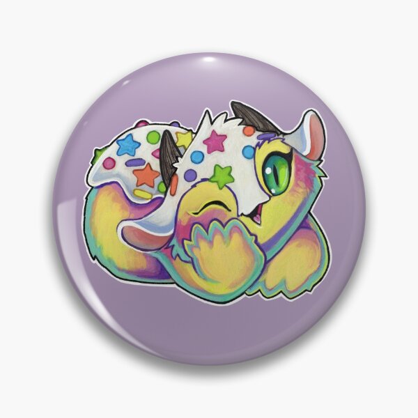 Item preview, Rainbow sprinkles puffling designed and sold by ArtOfBianca.