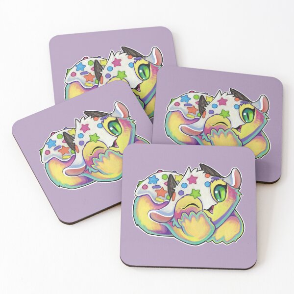 Item preview, Rainbow sprinkles puffling designed and sold by ArtOfBianca.