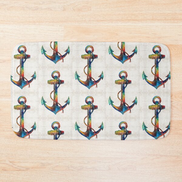 Item preview, Nautical Anchor Art - Anchors Aweigh - By Sharon Cummings  designed and sold by Sharon Cummings Art.