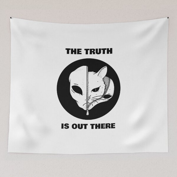 Item preview, Alien Cat - The Truth Is Out There Funny Gift For Mom, Dad and Siblings designed and sold by BohemianAtlas.