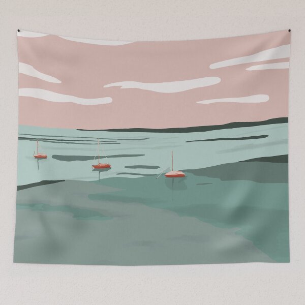 Item preview, Sailboats at Sea designed and sold by alexasj.
