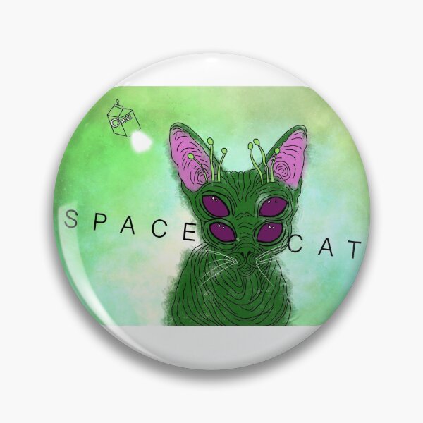 Item preview, Space cat designed and sold by Lottie-creates.