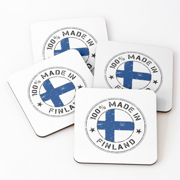 Item preview, Finland Finnish flag flag Made in Finland designed and sold by GeogDesigns.