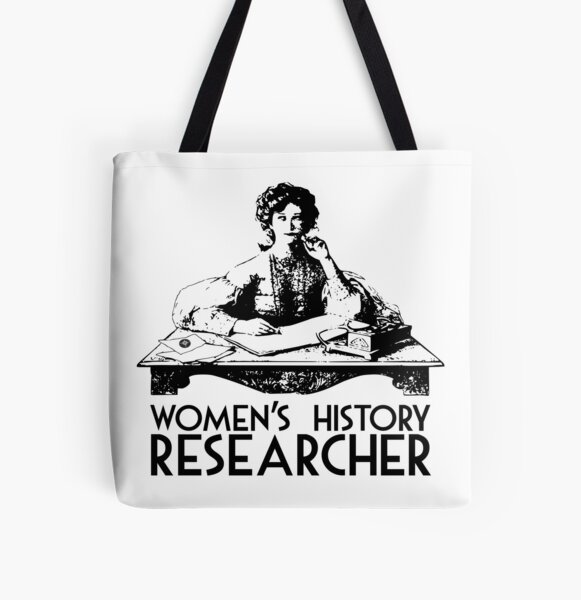 Women's History Researcher All Over Print Tote Bag