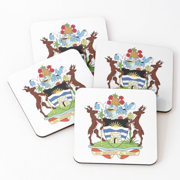 Item preview, Antigua and Barbuda Coat of Arms designed and sold by IdentiTee Studios.