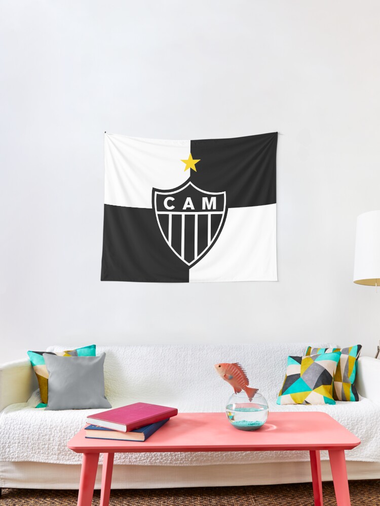 My City My Colours Atletico Mineiro From Brazil Tapestry By Thestarrysky Redbubble