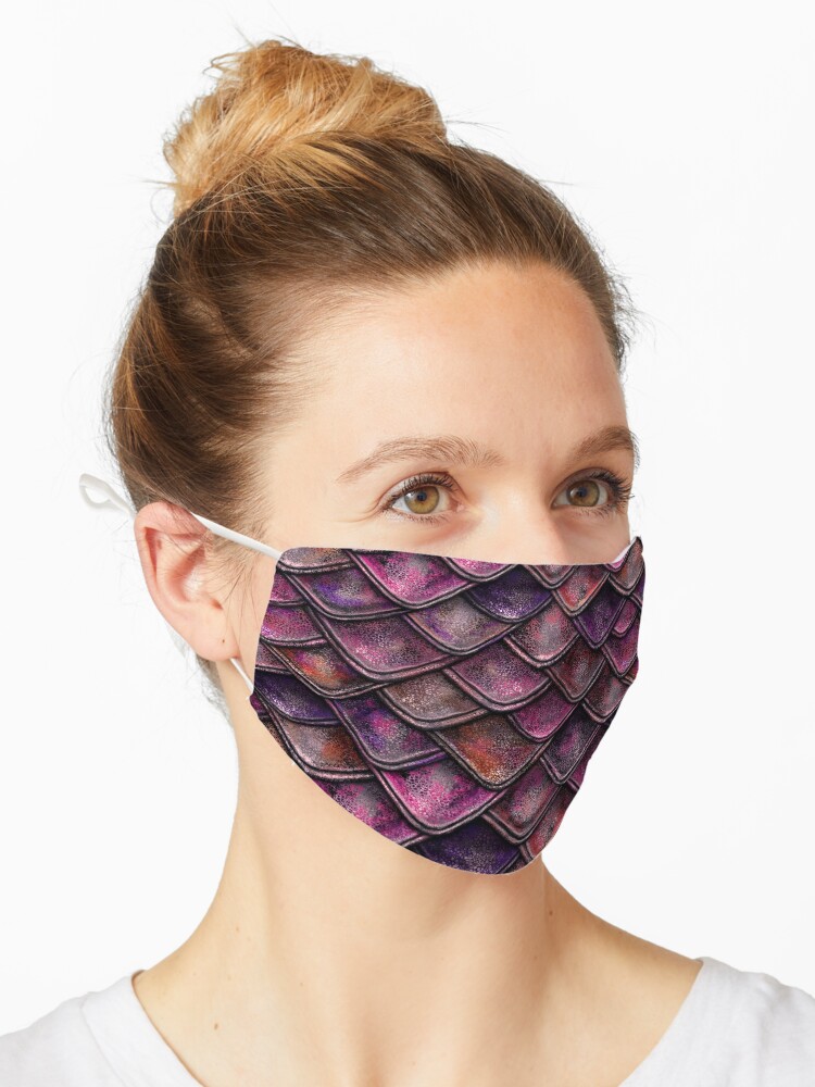 dragon scale face mask