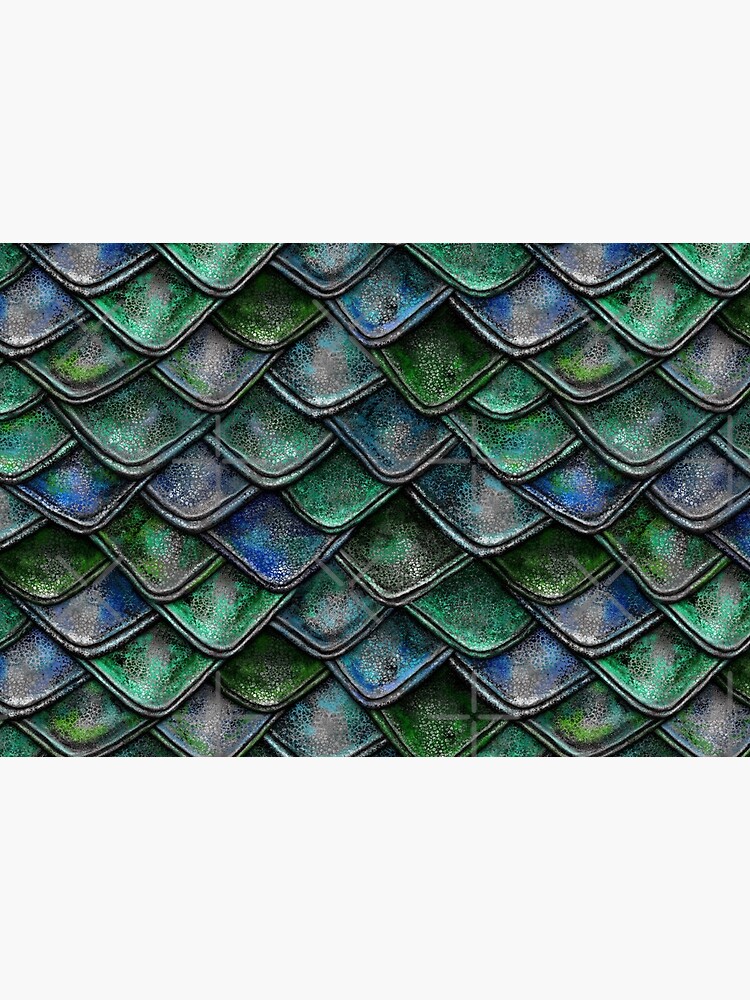 Emerald Dragon Scales by 99stars
