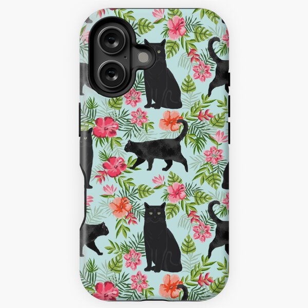 Artikel-Vorschau von Katzen-Liebhaber-Musterkunstdruckkatzen-Dame der schwarzen Katze hawaiische Katzenrassen muss von PetFriendly haben, designt und verkauft von PetFriendly.