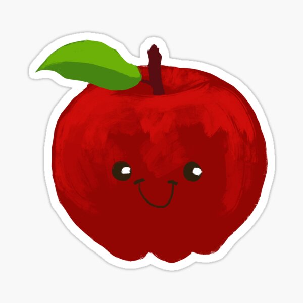 Happy apple Sticker