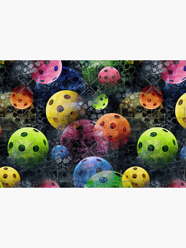 Fun Sporty Pickleball Pattern by 99stars