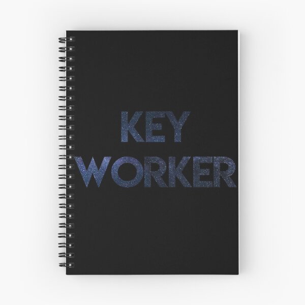 Item preview, Key Worker - Star Text Lockdown Pride Design designed and sold by peterobrien84.