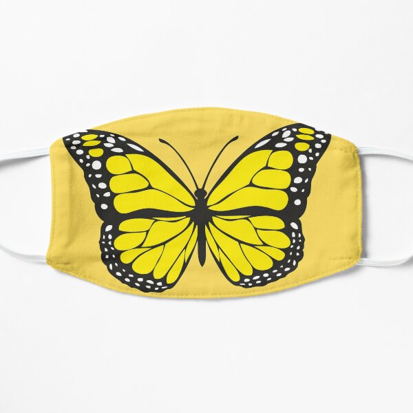 Download Yellow Butterfly Mask By Lyrjan45 Redbubble Yellowimages Mockups