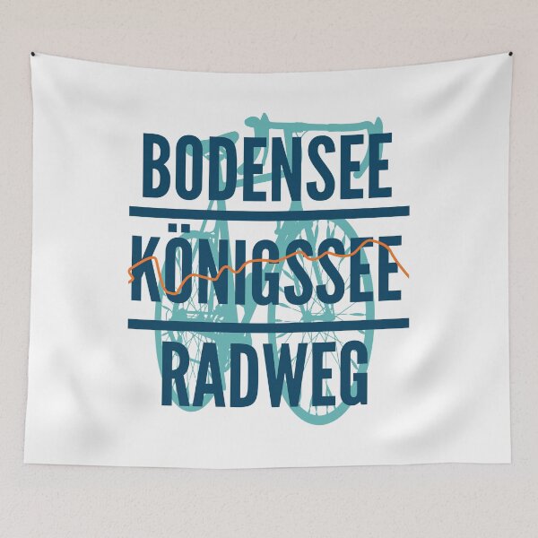 Item preview, Lake Constance - Königssee bike path designed and sold by Moritz Schwäble.