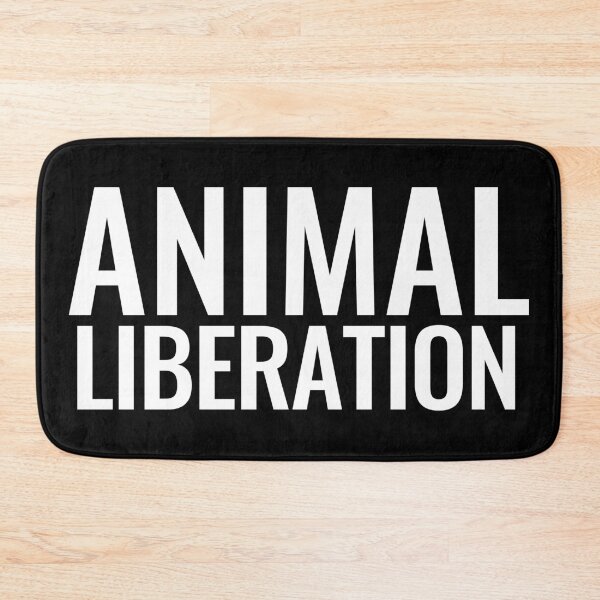 Item preview, ANIMAL LIBERATION designed and sold by Vegan Quotes and Memes.