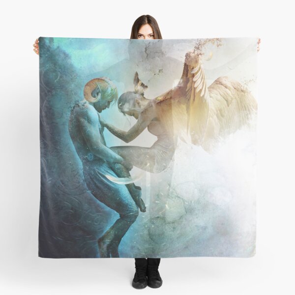 No Light without Darkness Scarf