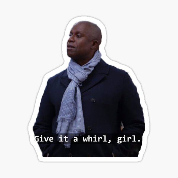 Item preview, Captain Holt Give it a Whirl Girl designed and sold by becca21.