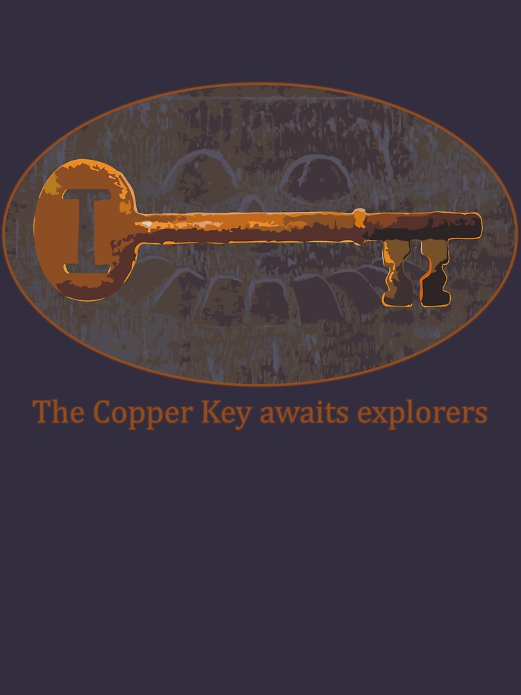 "The Copper Key awaits explorers" Tshirt for Sale by dopefish