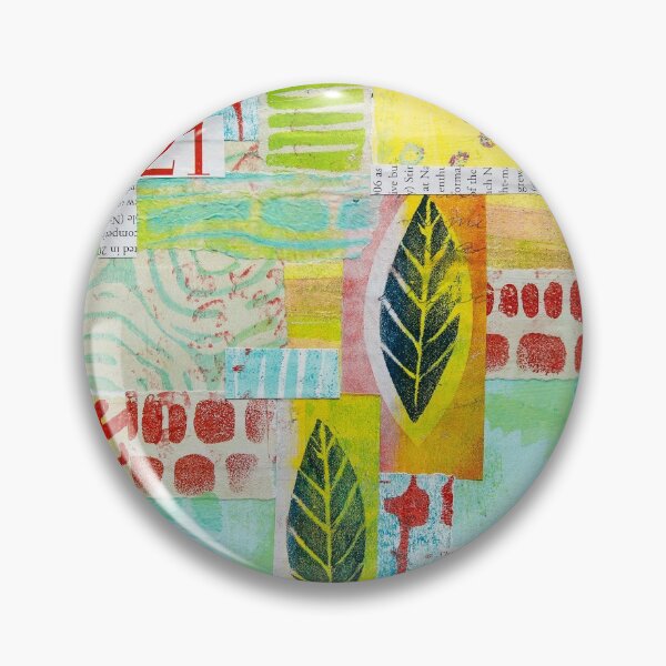 Item preview, Gel-Plate Print Collage 21 designed and sold by Tamzin Smith.