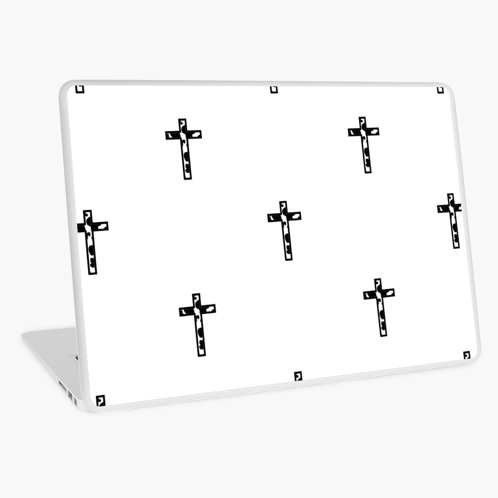 Cow Print Cross Design Greeting Card for Sale by Bailey Ratcliff