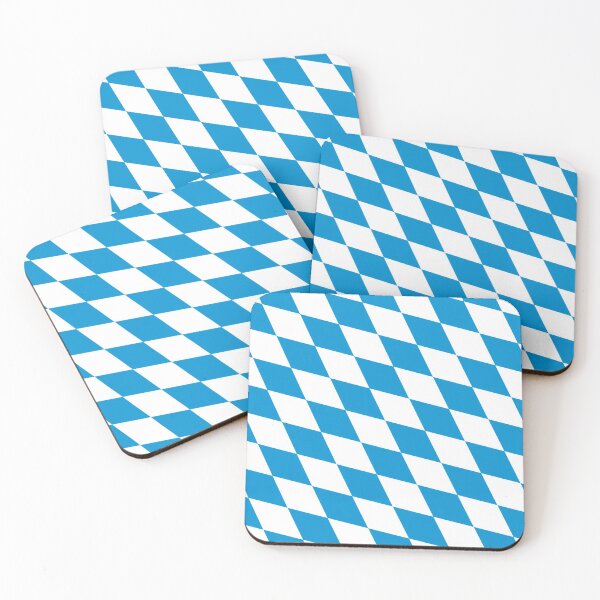 Item preview, Bavarian Diamond Pattern (Lozenge Flag / Bavaria / Germany) designed and sold by MrFaulbaum.