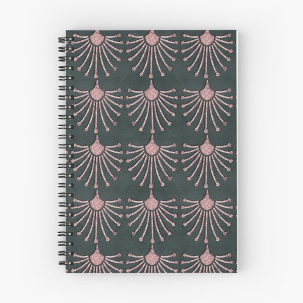 Item preview, Rose Gold Art Deco Pattern designed and sold by artsandsoul.