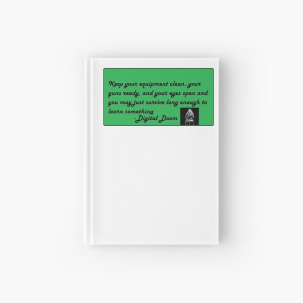 Survive Long Enough Hardcover Journal