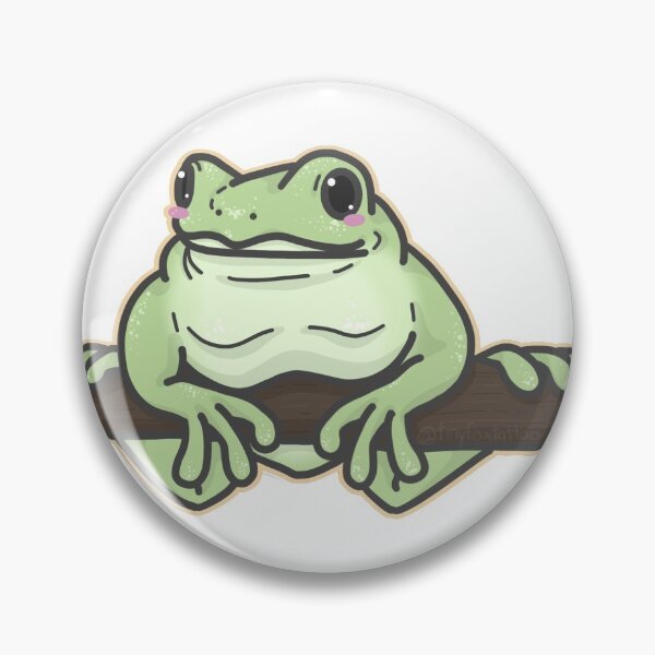 Item preview, Plump Frog designed and sold by tinyfoxtattoo.