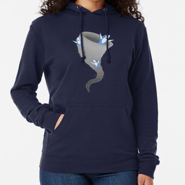 Left Sharknado Lightweight Hoodie