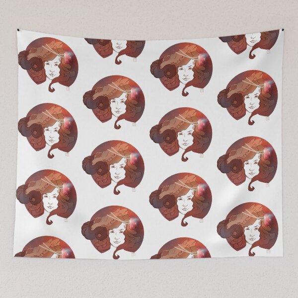 Item preview, Portrait with Skull designed and sold by sarahvanrose.