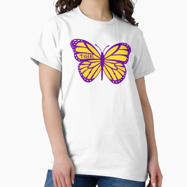 Item preview, Louisiana State Tigers Butterfly designed and sold by emroccs.
