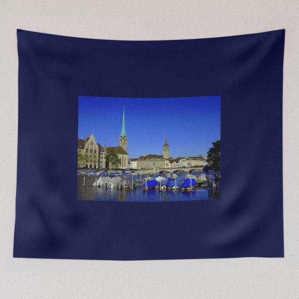 Item preview, Limmat River designed and sold by Charmiene Maxwell-Batten.