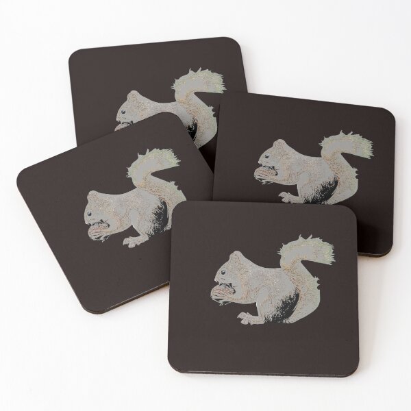 Item preview, Gray Squirrel Eating Nut designed and sold by designsasstultd.