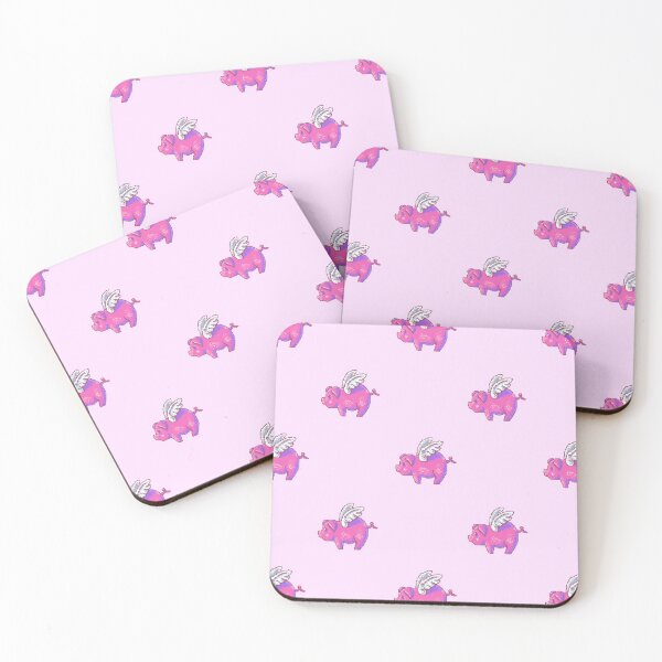 Item preview, Cute Little Piggies Flying in the Air designed and sold by WattlenDaub.