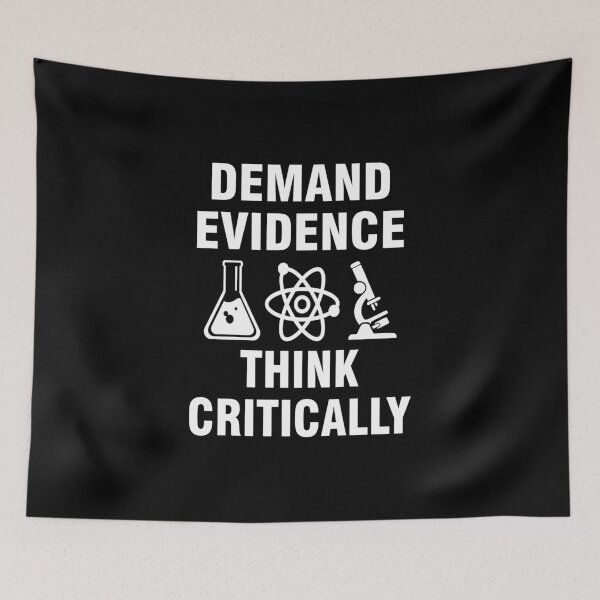 Item preview, Demand evidence Think critically designed and sold by allthetees.