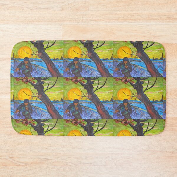 Item preview, Tribute to Vincent VanGogh "The Sower" designed and sold by Canvasvendetta.