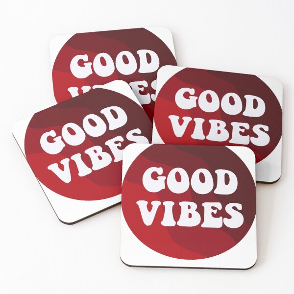 Item preview, maroon good vibes designed and sold by focusonthegood.