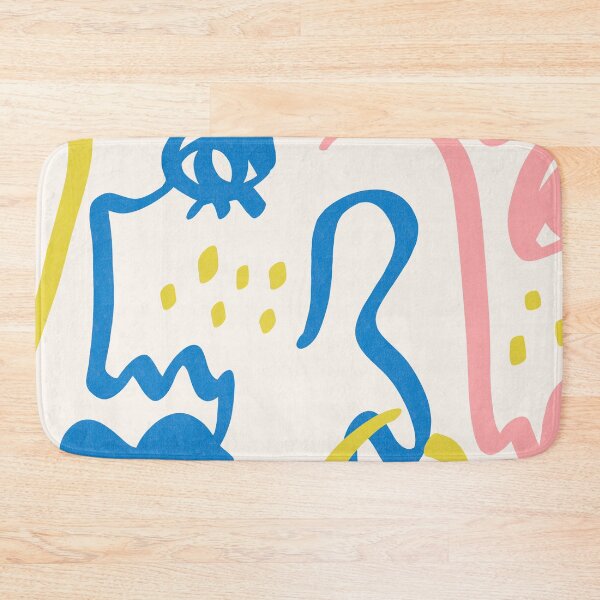 Item preview, Vibrant bright abstract faces designed and sold by Emily Zigo.