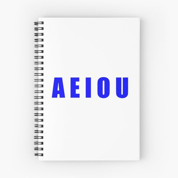 Item preview, A E I O U designed and sold by coolbarda.