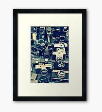 Vintage Camera's Framed Print