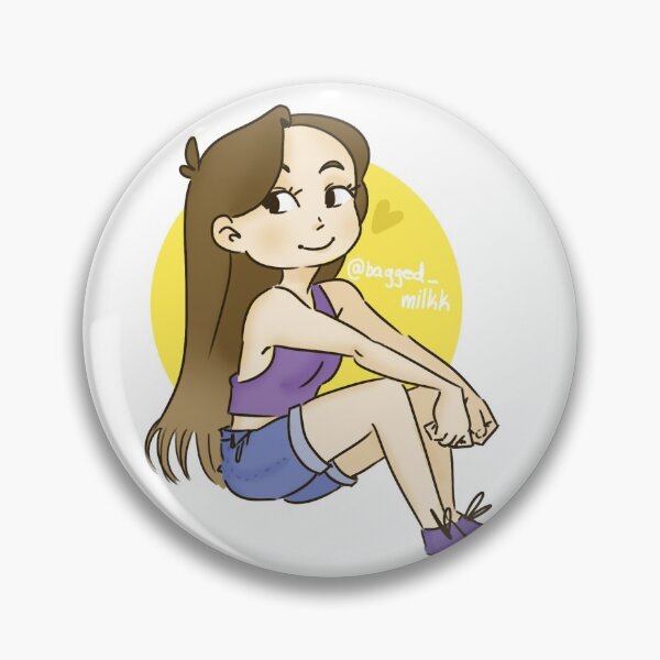 Item preview, Brown hair girl designed and sold by bagged-milkk.