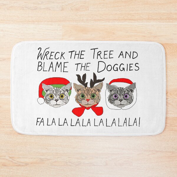 Item preview, Holiday Cat Brats designed and sold by NOTSNIW ART.