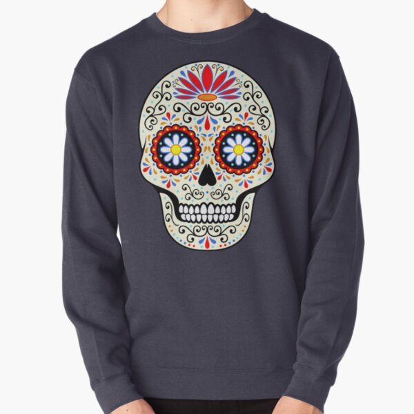 Starcleveland Teenager Pullover Hoodie Sweatshirt Retro Sugar Skull Teens Hooded Boys Girls Starcleveland Teenager Pullover Hoodie Sweatshirt Retro Sugar Skull Teens Hooded Boys Girls
